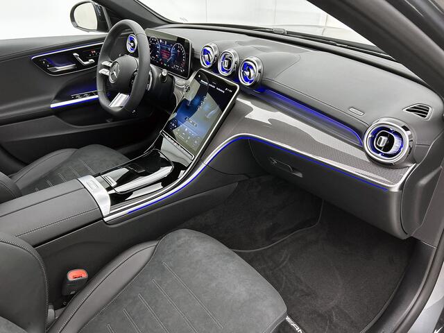 Mercedes-Benz C-KLASSE Estate 300 e 140 Years Edition Comfortpakket Plus | Winterpakket | Parkeerpakket met 360°-camera | Panoramaschuifdak | DISTRONIC | 19" multispaaks lichtmetalen AMG-velgen |