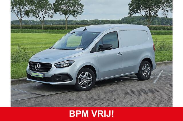 Mercedes-Benz CITAN 110 CDI L2 3-Zits Mbux + Navi LED Automaat Airco Trekhaak Camera Pdc Euro6 1e Eigenaar Bumpers-Kleur!