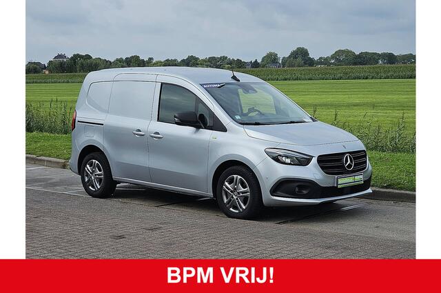 Mercedes-Benz CITAN 110 CDI L2 3-Zits Mbux + Navi LED Automaat Airco Trekhaak Camera Pdc Euro6 1e Eigenaar Bumpers-Kleur!
