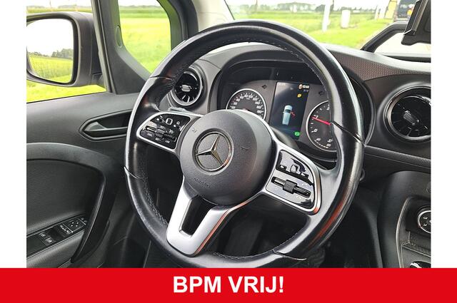 Mercedes-Benz CITAN 110 CDI L2 3-Zits Mbux + Navi LED Automaat Airco Trekhaak Camera Pdc Euro6 1e Eigenaar Bumpers-Kleur!