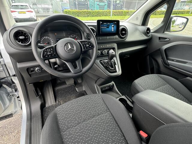 Mercedes-Benz CITAN 113 L1 Pro l Automaat l MBUX l Camera l Airco l Bumpers in kleur l Bluetooth telefonie l Cruise Controle l Navigatie l Tussenschot l Audio en Navigatie l Apple Carplay en Android Auto l PTS Achter l Laadruimte Betimmerd l