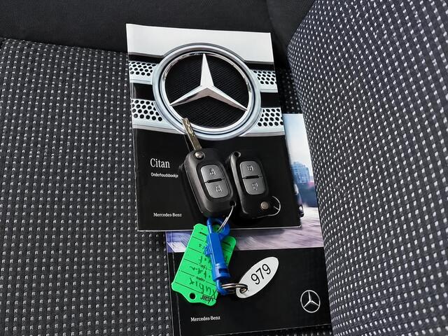 Mercedes-Benz CITAN 108 CDI Lang Airco Navi Cruise Camera Schuifdeur Houten Laadvloer