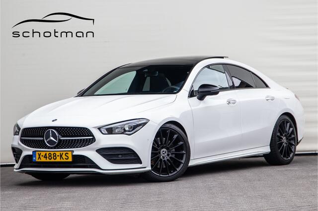 Mercedes-Benz CLA-KLASSE 200 AMG Nightpakket, Pano, Widescreen, Sfeerverlichting, Camera, 2019 BTW