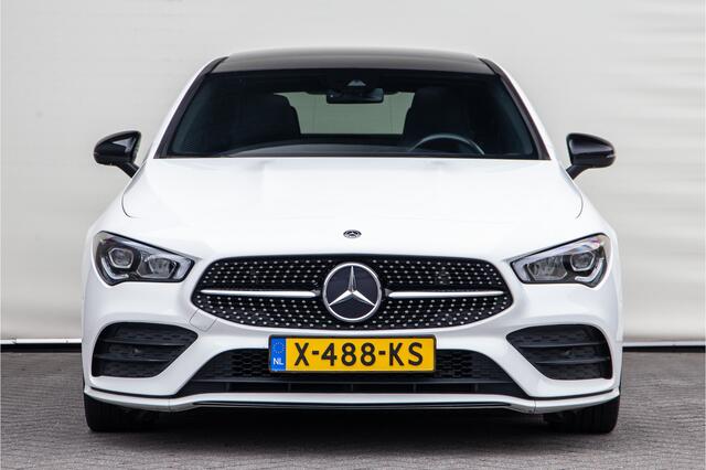 Mercedes-Benz CLA-KLASSE 200 AMG Nightpakket, Pano, Widescreen, Sfeerverlichting, Camera, 2019 BTW