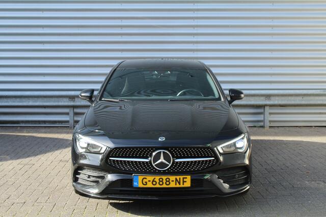 Mercedes-Benz CLA-KLASSE Shooting Brake 200 164pk Business Solution AMG AUTOMAAT NL-Auto NAP Clima Cruise Navi Camera Carplay Burmester Dig. Cockpit El. Klep 18"LMV