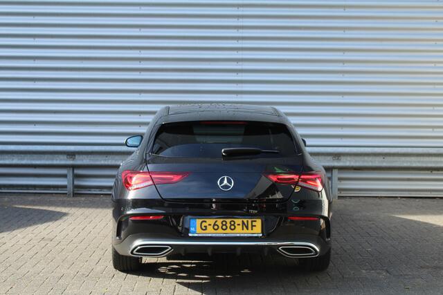 Mercedes-Benz CLA-KLASSE Shooting Brake 200 164pk Business Solution AMG AUTOMAAT NL-Auto NAP Clima Cruise Navi Camera Carplay Burmester Dig. Cockpit El. Klep 18"LMV