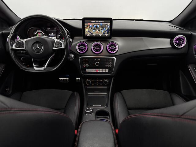 Mercedes-Benz CLA-KLASSE 180 Prestige AMG Line Pano, Half leder, Navi, Parkeersensoren, Keyless start, Clima, Sfeerverlichting, Cruise control