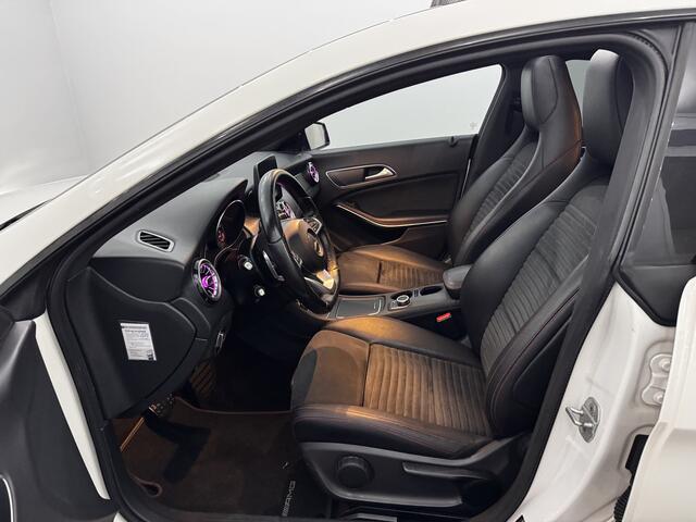 Mercedes-Benz CLA-KLASSE 180 Prestige AMG Line Pano, Half leder, Navi, Parkeersensoren, Keyless start, Clima, Sfeerverlichting, Cruise control