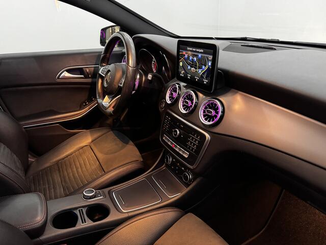 Mercedes-Benz CLA-KLASSE 180 Prestige AMG Line Pano, Half leder, Navi, Parkeersensoren, Keyless start, Clima, Sfeerverlichting, Cruise control