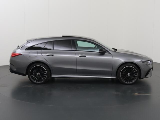 Mercedes-Benz CLA-KLASSE Shooting Brake 250e Star Edition AMG Line | Panorama schuifdak | MULTIBEAM LED | Nightpakket | Sfeerverlichting | Multispaak Velgen