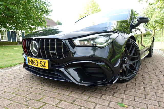 Mercedes-Benz CLA-KLASSE AMG 45 S 4MATIC+ Premium Plus | Burmester | 360° Camera | HUD | Stoelverw. | Stoelventilatie | Memory | Pano | Leder |