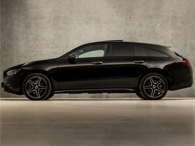 Mercedes-Benz CLA-KLASSE Shooting Brake 250 e AMG Sport 218Pk Automaat (FACELIFT, SCHUIFDAK, MEMORY SEATS, HEAD-UP DISPLAY, 360 CAMERA, STUUR/STOELVERWARMING, BURMESTER, LEDER/ALCANTARA, ADAPTIVE CRUISE, NIEUWSTAAT)