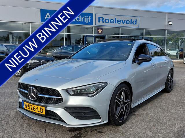 Mercedes-Benz CLA-KLASSE Shooting Brake 180 136pk Business Solution AMG | Navi | Apple Carplay+Android Auto | Elek.Stoel.Verstel+Geheugen | Stoelverwarming | Panorama Schuifdak | Keyless Entry | Pdc V+A+Assist+Camera | 18''lm