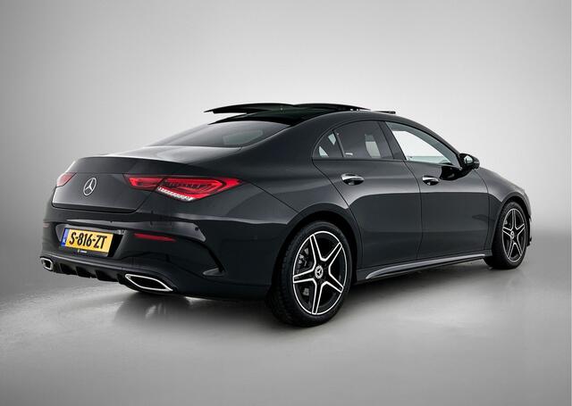 Mercedes-Benz CLA-KLASSE 200 AMG-Line | Night pakket | Panorama Schuif/kanteldak | Memory Seats | Head-Up Display | Rijassistentie pakket | 360 Camera | Sfeerverlichting Inclusief 24 maanden MB Certified garantie voor Europa.