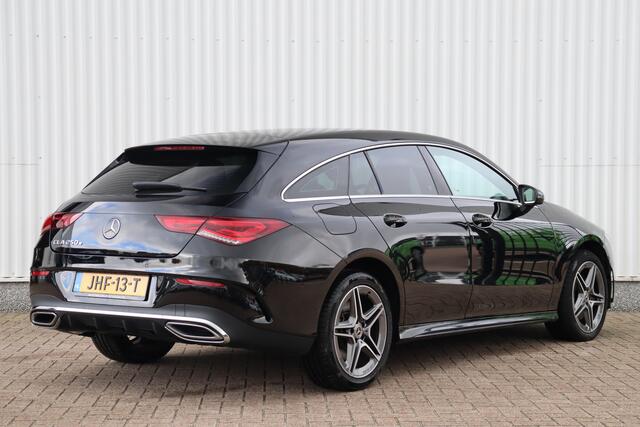 Mercedes-Benz CLA-KLASSE Shooting Brake 250 e AMG Line | Halfleder | Elek. Trekhaak | Adap. Cruise | Camera | Stoelverwarming | Navigatie | Carplay