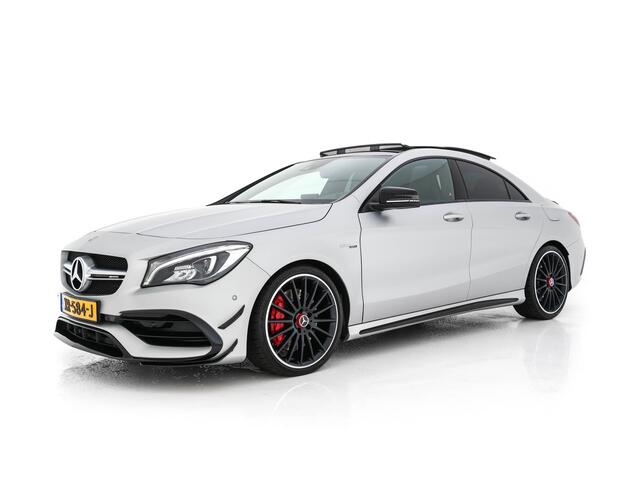 Mercedes-Benz CLA-KLASSE AMG 45 4MATIC Ambition Aut. *PANO | RECARO-SEATS | LUXURY-LEATHER | FULL-LED | MEMORY-PACK | HARMAN/KARDON | KEYLESS | HEATED-SPORTSEATS | NAVI-FULLMAP | 19''ALU*