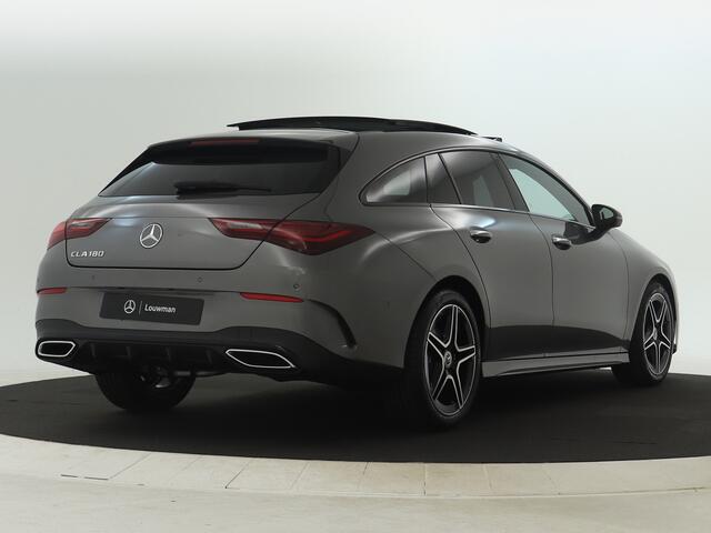 Mercedes-Benz CLA-KLASSE Shooting Brake 180 AMG Line LIMITED | Nightpakket | Parkeerpakket met achteruitrijcamera | KEYLESS GO | Dodehoekassistent | USB pakket plus | EASY PACK achterklep | MULTIBEAM LED | Verwarmde stoelen vooraan |