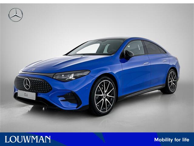 Mercedes-Benz CLA-KLASSE 250+ Launch Edition 85 kWh | Nightpakket | Memorypakket voorstoelen | Multibeam LED | Adaptieve cruisecontrol | Warmtepomp | Sierdelen aluminium | 19 inch AMG Velgen |