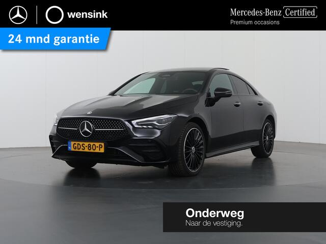 Mercedes-Benz CLA-KLASSE 250 e Star Edition AMG Line | Night | Panoramadak | Sfeerverlichting | Distronic | Stoelverwarming |