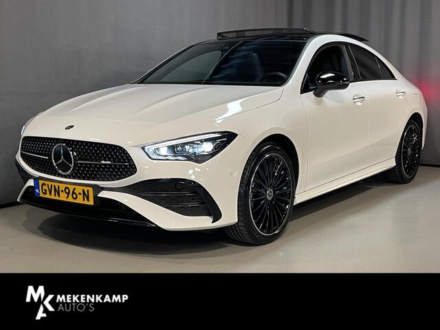Mercedes-Benz CLA-KLASSE 250 e AMG Line FACELIFT 19"/Panoramadak/Matrix LED/Stoel + stuurverwarming/Apple Carplay & Android Auto/Adaptieve cruise/Dodehoek