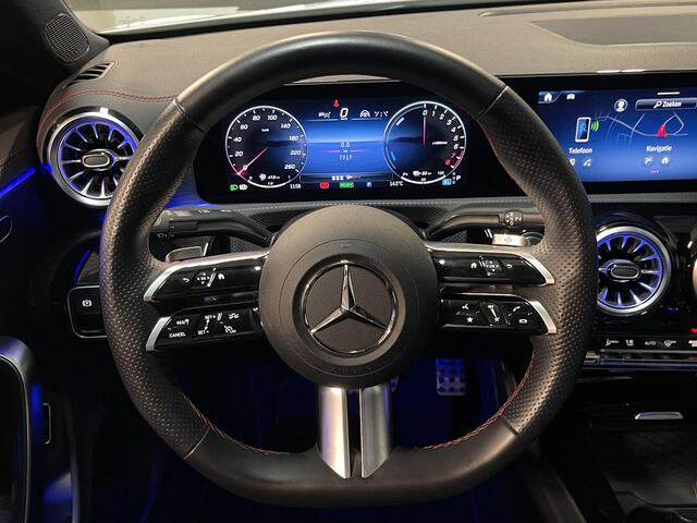 Mercedes-Benz CLA-KLASSE 250 e AMG Line FACELIFT 19"/Panoramadak/Matrix LED/Stoel + stuurverwarming/Apple Carplay & Android Auto/Adaptieve cruise/Dodehoek
