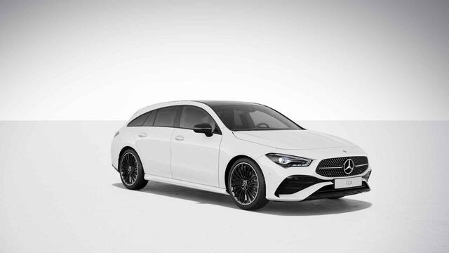 Mercedes-Benz CLA-KLASSE Shooting Brake 180 Star Edition AMG Line | Night | Panoramadak | 19" lichtmetalen velgen | Sfeerverlichting | Stoelverwarming |