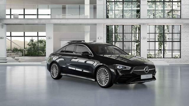 Mercedes-Benz CLA-KLASSE 180 AMG Line | Panoramadak | Memory | 360 graden camera | Headup | Sfeerverlichting | Keyless |