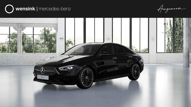 Mercedes-Benz CLA-KLASSE 180 Business Solution AMG | Panoramaschuifdak | AMG Line Plus | Head-up display | Nightpakket | 360° camera | Dodehoekassistent |