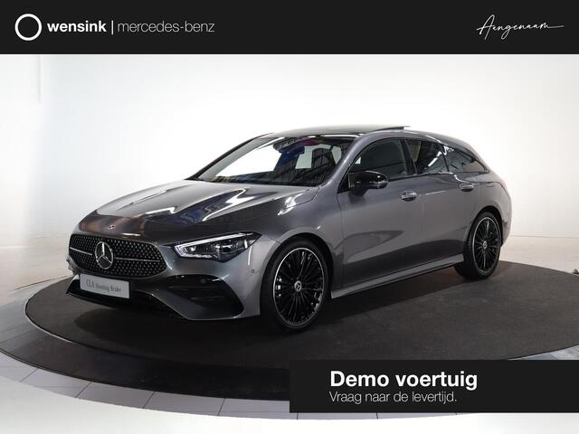 Mercedes-Benz CLA-KLASSE 180 Shooting Brake Business Solution AMG | Panorama-schuifdak | Trekhaak | Dode hoek | 360°-camera| Stoelverwarming