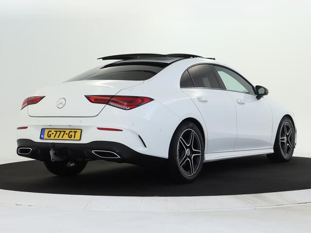 Mercedes-Benz CLA-KLASSE 200 Business Solution AMG | Panoramadak | Trekhaak | AMG-styling | Sfeerverlichting | Inclusief 24 maanden MB Certified garantie voor Europa.