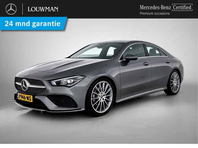 Mercedes-Benz CLA-KLASSE 180 AMG-line | 19 inch multispaaks lmv | Sfeerverlichting | Spiegelpakket Inclusief 24 maanden Mercedes-Benz Certified garantie voor Europa.