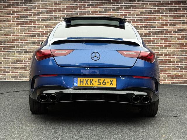 Mercedes-Benz CLA-KLASSE 250 e Star Edition AMG Line Panorma | Memorei stoelen | Rode interieur details