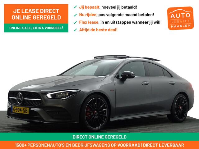 Mercedes-Benz CLA-KLASSE 220 4MATIC AMG Premium Plus Aut- Burmester Surround, Panoramadak, Carplay, Android Auto, Sfeerverlichting, Camera