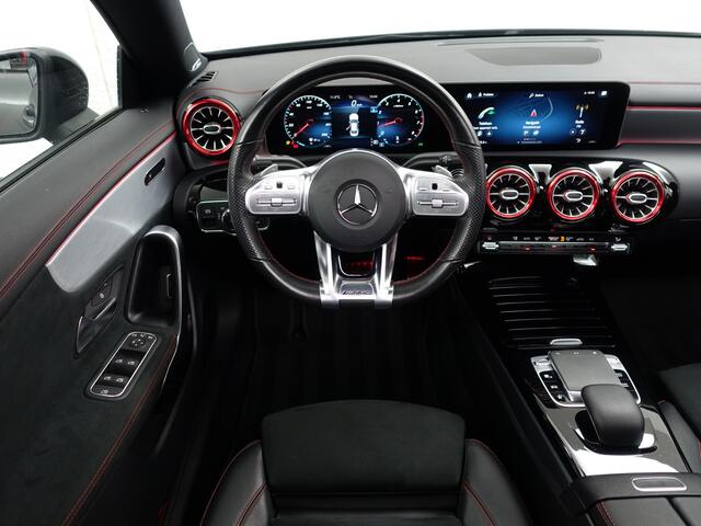 Mercedes-Benz CLA-KLASSE 220 4MATIC AMG Premium Plus Aut- Burmester Surround, Panoramadak, Carplay, Android Auto, Sfeerverlichting, Camera