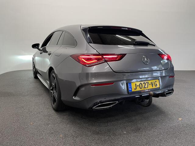 Mercedes-Benz CLA-KLASSE Shooting Brake 180 Business Solution AMG Trekhaak Navigatie Camera Parkeersensoren Cruise Control AMG stoelen Stoelverwarming Sfeerverlichting Elektrische kofferklep Full Led Climate Control
