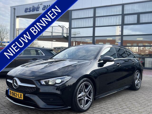 Mercedes-Benz CLA-KLASSE Shooting Brake 220 Automaat 190 pk AMG Line Navigatie Trekhaak Carplay Widescreen Sportstoelen Camera Sfeerverlichting Sportstuur Extra Getint Glas NL Auto
