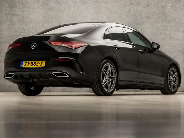 Mercedes-Benz CLA-KLASSE 200 AMG Sport 164Pk Automaat (GROOT NAVI, HEAD-UP DISPLAY, LEDER/ALCANTARA, CAMERA, SPORTSTOELEN, GETINT GLAS, WIDESCREEN, LANE ASSIST, NIEUWSTAAT)