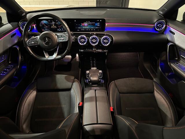 Mercedes-Benz CLA-KLASSE 180 BUS. SOL. AMG l PANO l BURMEST l ORANGE ED l STOELVERW l SFEER l