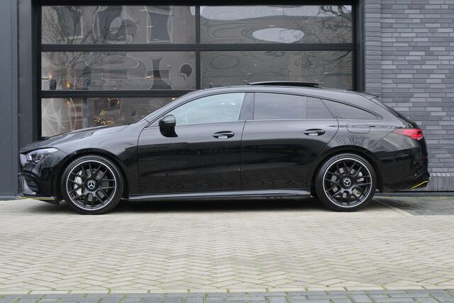 Mercedes-Benz CLA-KLASSE Shooting Brake AMG 35 4MATIC Premium Plus | FULL OPTION! | SCHAALSTOELEN | STOELKOELING | PANO | HUD | BURMESTER | KEYLESS | 360 |