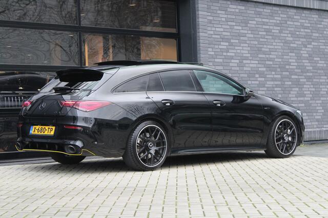 Mercedes-Benz CLA-KLASSE Shooting Brake AMG 35 4MATIC Premium Plus | FULL OPTION! | SCHAALSTOELEN | STOELKOELING | PANO | HUD | BURMESTER | KEYLESS | 360 |