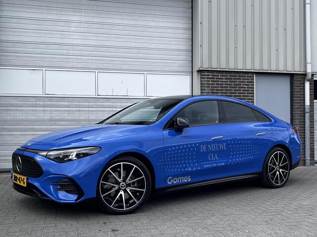 Mercedes-Benz CLA-KLASSE 250+ Launch Edition | AMG Line | Night Pakket | Panoramadak | MULTIBEAM LED Koplampen | DISTRONIC Afstandsassistent | Dodehoekassistent | Elektrisch Verstelbare Stoelen + Memory | Stoelverwarming | Sfeerverlichting