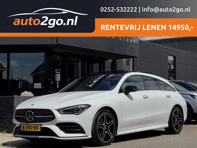 Mercedes-Benz CLA-KLASSE 200 Shooting Brake AUT7 AMG 164PK PANODAK LEDER NAVI VIRTUAL-DASH CAMERA LED LMV PDC