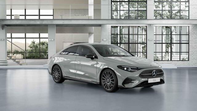 Mercedes-Benz CLA-KLASSE 200 Business Solution AMG | Night | AMG-line Plus | Head-Up | Trekhaak | Matrix Led | Panoramadak |