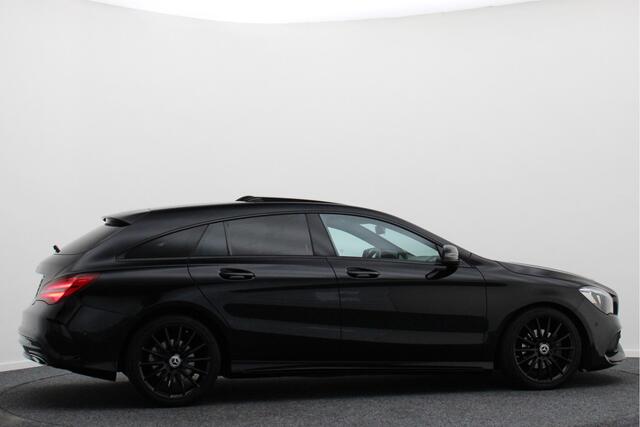 Mercedes-Benz CLA-KLASSE Shooting Brake 180 Business Solution AMG Night Upgrade Automaat Panoramadak, LED, Camera, Navigatie, Stoelverwarming, PDC, 18"