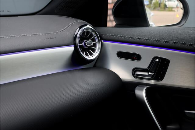 Mercedes-Benz CLA-KLASSE Shooting Brake 250 e AMG Line Aut8 | Facelift | Panoramadak | Distronic+ | Memory | Verwarmd Stuuwiel | Leder | HUD | Sfeerverlichting | Augmented Reality | Surround Camera | Keyless Go |