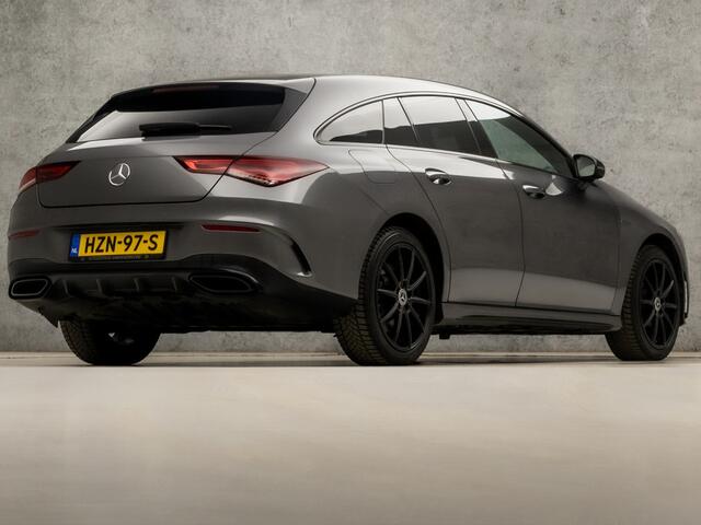 Mercedes-Benz CLA-KLASSE 250 e AMG Sport 218Pk Automaat (APPLE CARPLAY, SFEERVERLICHTING, BURMESTER, GETINT GLAS, CAMERA, LEDER/ALCANTARA, STOELVERWARMING, WIDESCREEN, NIEUWSTAAT)