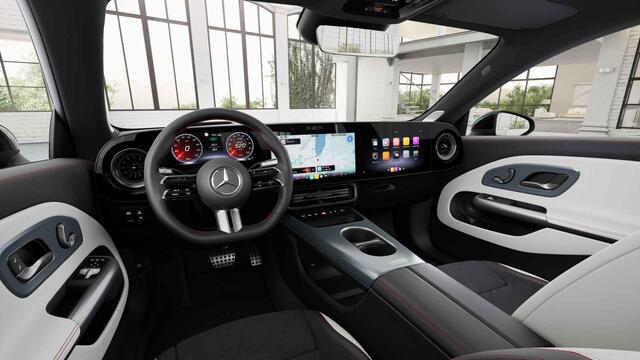 Mercedes-Benz CLA-KLASSE 200 Business Solution AMG 58 kWh | Panoramadak | Premium Pakket | Superscreen | Trekhaak | Head-Up | Burmester |