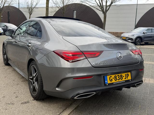 Mercedes-Benz CLA-KLASSE 180 Business Solution AMG VAN ¤ 30.900,- VOOR ¤ 28.440,- UW LENTEVOORDEEL ¤ 2.460,-! | PANO | AMG-LINE | STOELVERWARMING | SFEERVERLICHTING| CAMERA| KEYLESS|