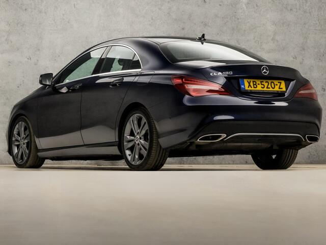 Mercedes-Benz CLA-KLASSE 180 Solution Sport Automaat (GROOT NAVI, CAMERA, LEDER, STOELVERWARMING, ZWART HEMEL, SPORTSTOELEN, PARKEERSENSOREN, LED KOPLAMPEN, NIEUWE APK, NIEUWSTAAT)