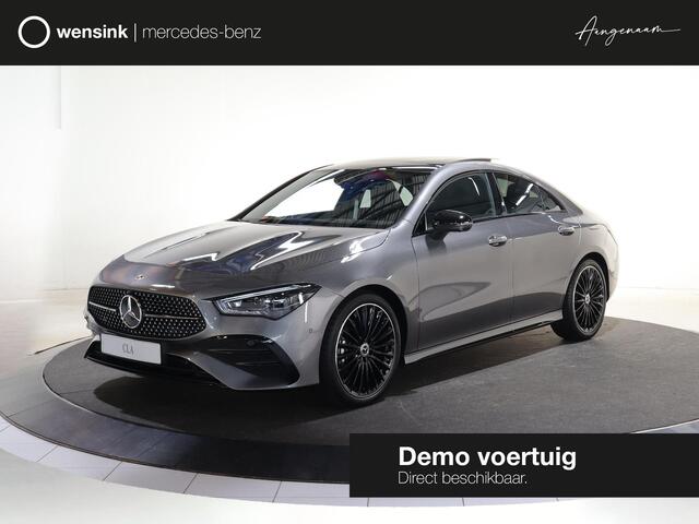 Mercedes-Benz CLA-KLASSE 180 Business Solution AMG | Panoramaschuifdak | AMG Line Plus | Head-up display | Nightpakket | 360° camera | Dodehoekassistent |